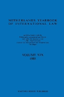 Book Cover for Netherlands Yearbook of International Law by T.M.C. Asser Instituut