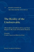 Book Cover for The Reality of the Unobservable by E Agazzi