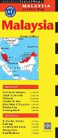 Book Cover for Malaysia Travel Map Seventh Edition by Periplus Editions
