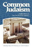 Book Cover for Common Judaism by Adele Reinhartz