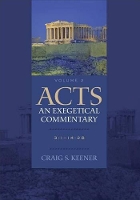 Book Cover for Acts: An Exegetical Commentary – 3:1–14:28 by Craig S. Keener