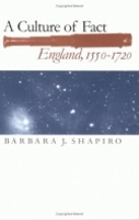 Book Cover for A Culture of Fact by Barbara J. Shapiro