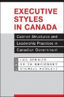 Book Cover for Executive Styles in Canada by Luc Bernier