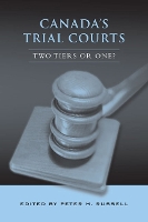 Book Cover for Canada's Trial Courts by Peter Russell