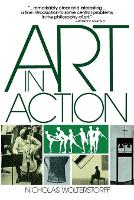 Book Cover for Art in Action by Nicholas Wolterstorff