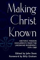 Book Cover for Making Christ Known by Billy Graham