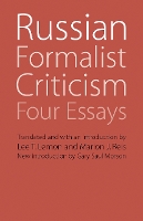 Book Cover for Russian Formalist Criticism by Gary Saul Morson