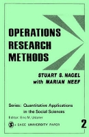 Book Cover for Operations Research Methods by Stuart S. Nagel, Marian Neef