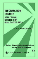 Book Cover for Information Theory by Klaus Krippendorff