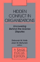 Book Cover for Hidden Conflict In Organizations by Deborah M. Kolb