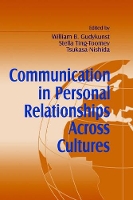 Book Cover for Communication in Personal Relationships Across Cultures by William B Gudykunst