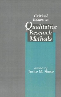 Book Cover for Critical Issues in Qualitative Research Methods by Janice M. Morse