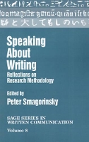 Book Cover for Speaking About Writing by Peter Smagorinsky