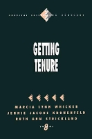 Book Cover for Getting Tenure by Marcia Lynn Whicker, Jennie Kronenfeld, Ruth Ann Strickland