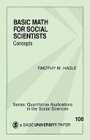Book Cover for Basic Math for Social Scientists by Timothy M Hagle