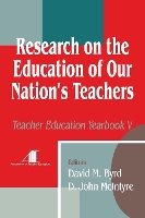 Book Cover for Research on the Education of Our Nation?s Teachers by David M. Byrd, D. John McIntyre