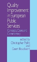 Book Cover for Quality Improvement in European Public Services by Christopher Pollitt