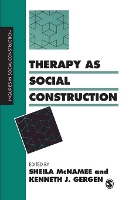 Book Cover for Therapy as Social Construction by Sheila McNamee