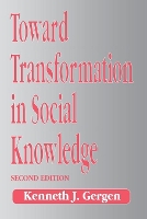 Book Cover for Toward Transformation in Social Knowledge by Kenneth J Gergen