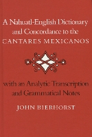 Book Cover for A Nahuatl-English Dictionary and Concordance to the ‘Cantares Mexicanos’ by John Bierhorst