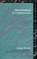 Book Cover for Resistances of Psychoanalysis by Jacques Derrida