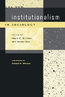Book Cover for The New Institutionalism in Sociology by Robert K. Merton