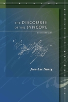 Book Cover for The Discourse of the Syncope by JeanLuc Nancy