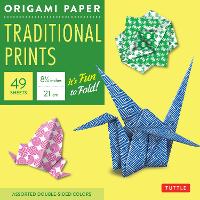 Book Cover for Origami Paper - Traditional Prints - 8 1/4