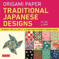 Book Cover for Origami Paper - Traditional Japanese Designs - Large 8 1/4