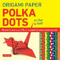 Book Cover for Origami Paper - Polka Dots 6