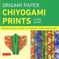 Book Cover for Origami Paper - Chiyogami Prints - 6 3/4