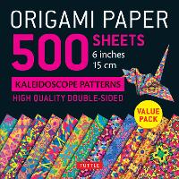 Book Cover for Origami Paper 500 sheets Kaleidoscope Patterns 6