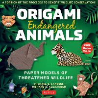 Book Cover for Origami Endangered Animals Kit by Michael G. LaFosse, Richard L. Alexander