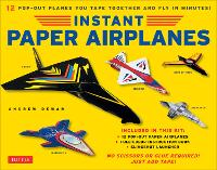 Book Cover for Instant Paper Airplanes for Kids by Andrew Dewar