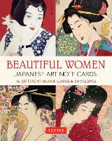 Book Cover for Beautiful Women in Japanese Art, 16 Note Cards by Tuttle Studio
