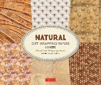 Book Cover for All Natural Gift Wrapping Papers 6 sheets by Tuttle Studio
