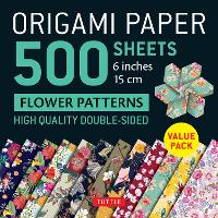 Book Cover for Origami Paper 500 sheets Flower Patterns 6