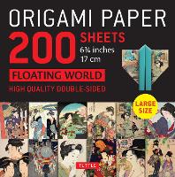 Book Cover for Origami Paper 200 sheets Floating World 6 3/4