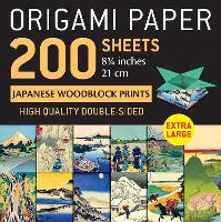 Book Cover for Origami Paper 200 sheets Japanese Woodblock Prints 8 1/4