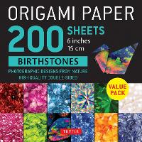 Book Cover for Origami Paper 200 sheets Birthstones 6