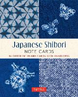 Book Cover for Japanese Shibori, 16 Note Cards by Tuttle Studio