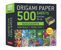 Book Cover for Origami Paper 500 sheets Succulents 6