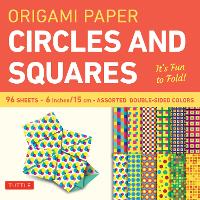 Book Cover for Origami Paper Circles and Squares 96 Sheets 6