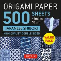 Book Cover for Origami Paper 500 sheets Japanese Shibori 4