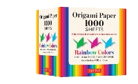 Book Cover for Origami Paper Rainbow Colors 1,000 sheets 4