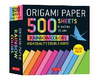 Book Cover for Origami Paper 500 sheets Rainbow Colors 6