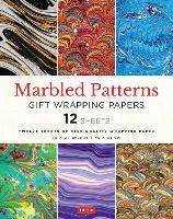 Book Cover for Marbled Patterns Gift Wrapping Papers - 12 sheets by Tuttle Studio