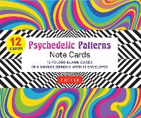 Book Cover for Psychedelic Patterns Note Cards - 12 cards by Tuttle Studio