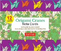 Book Cover for Origami Cranes Note Cards- 12 Cards by Tuttle Studio