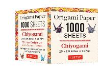 Book Cover for Origami Paper Chiyogami 1,000 sheets 2 3/4 in (7 cm) by Tuttle Studio
